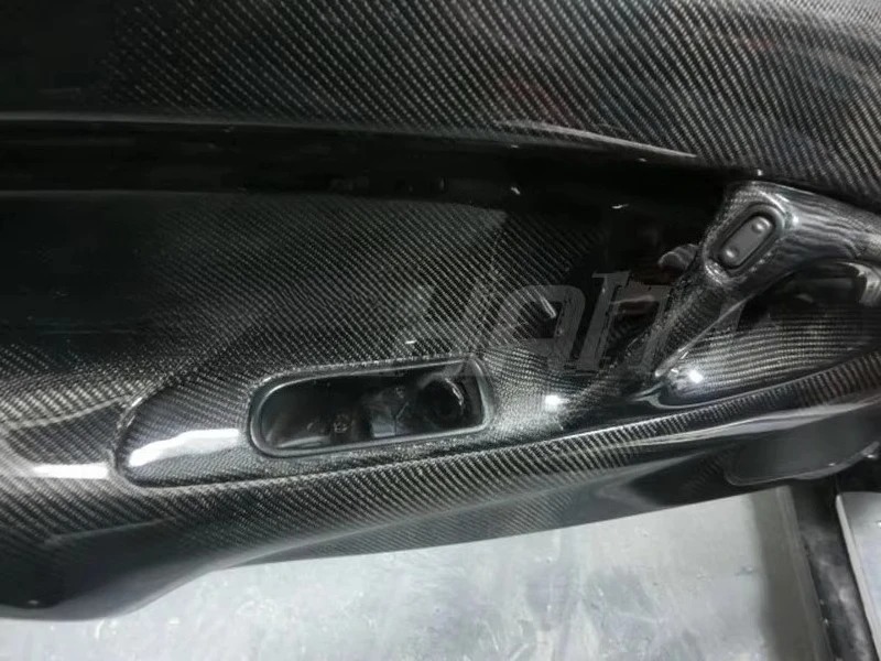 Trade Assurance Carbon Fiber Interior Trim Fit for 1992-1997 RX7 FD3S Inner Door Card